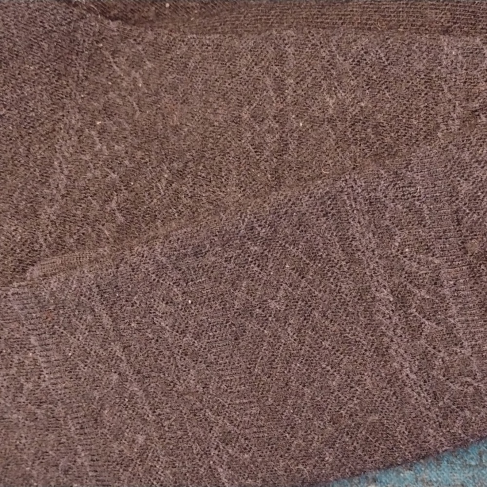 Smartwool Two Pair, Small Brown and Black Footed Patterned Tights - Picture 3 of 8